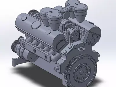 Maybach  HL 120 3D model