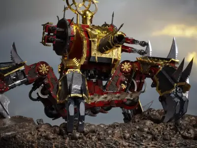 Demon Crab Engine 3D model