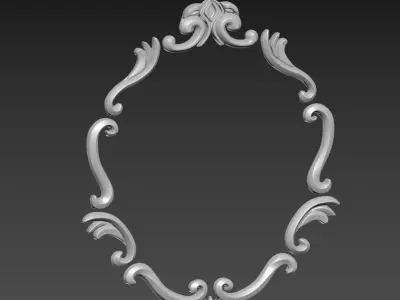 Circle Ornament 3D model