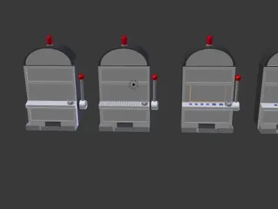 Jumbo Slot Low-poly 3D model