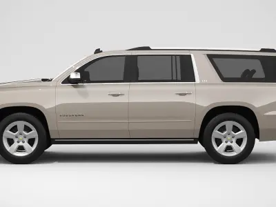 Chevrolet Suburban 2016 3D model