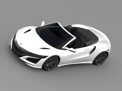 Honda NSX Cabriolet 2017 3D model