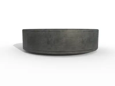 Hockey Puck Low Poly  PBR Textures 3 Types Low-poly 3D model