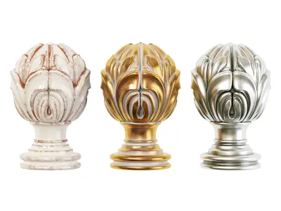 Classic carved 228 3D model