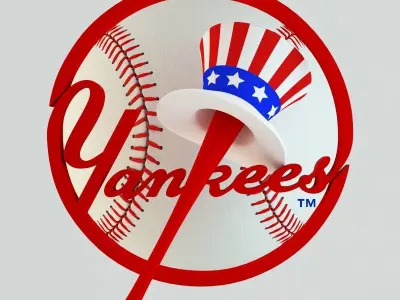 Baseball Sign 3D model