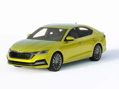 Skoda Octavia 2020 3D model