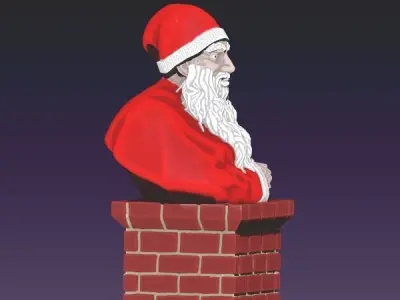 Santa Claus 3D print model