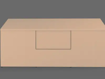 Car Tent Garage 3D model