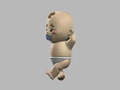 Baby decoration for 3d printing Free 3D print model