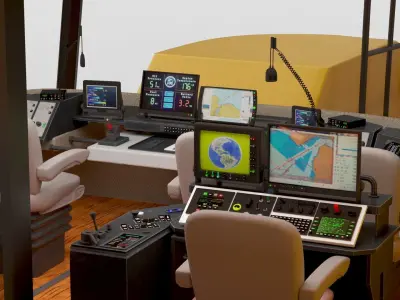 Copenhagen Waterbus PAS 80 3D model