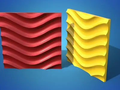 Wall Panels 3D model