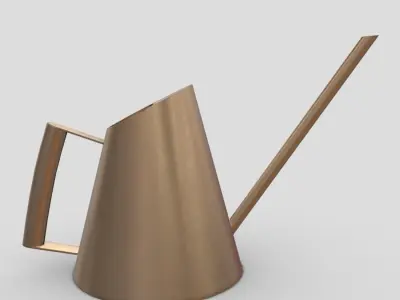 Watering Can 3 Low-poly 3D model