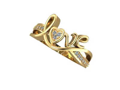 3D Print Ring Model 67 3D print model