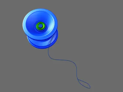 Yoyo freestyle 3D model
