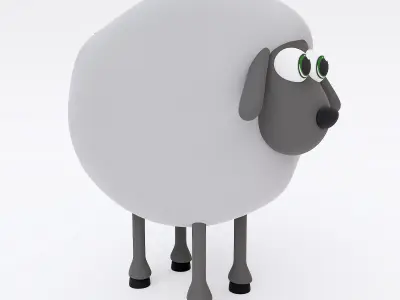 Sheep animal 3d model  3D model