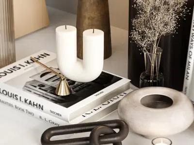 Decorative Set 3D model