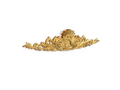 Classic decor ornament 159 3D model