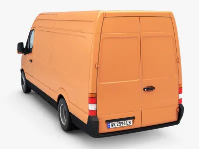 Van Cargo v 2 3D model