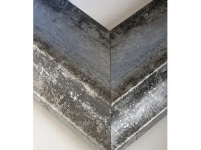 Rectangle Wood Wall Mirror Free 3D model