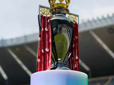English Premier League trophy Low-poly 3D model