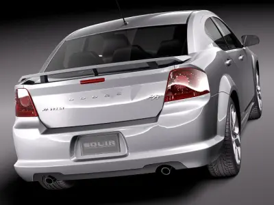 Dodge Avenger RT 2012 3D model