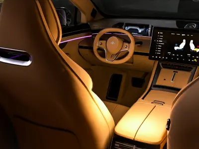 2025 GAC AION Hyper GT 3D model