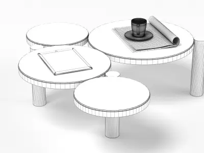 Espuma Coffee Table 3D model