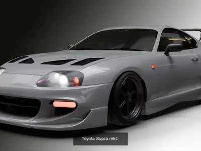 JDM Drift Legends Car Pack  High-Quality Interior Models