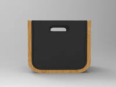 U-Board Newspaper Tidy Low-poly 3D model