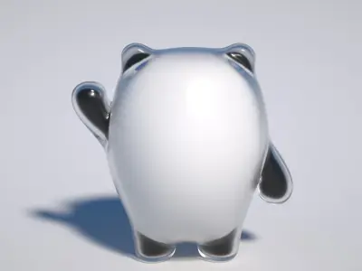 Bing Dwen Dwen-3D The Mascots of Beijing Winter Olympic Games 3D model