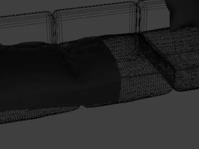 modern sofa Free 3D model