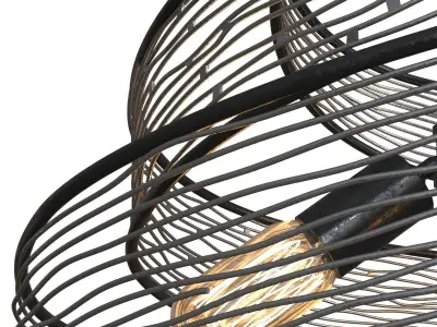 FLOW 3LT TWIST PENDANT by Varaluz 3D model