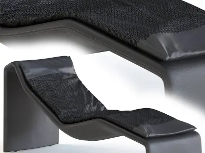 Chiron Bugatti Home chaise Lounger 3D model