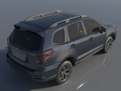 Subaru Forester 2017 2 0 XT 3D print model