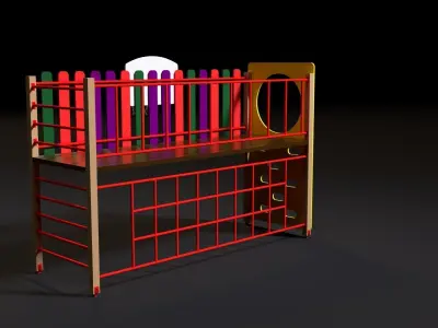 Sports complex 21 3D model