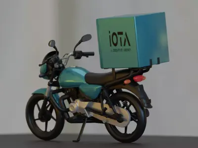 Toy Bike 3D design 3D model