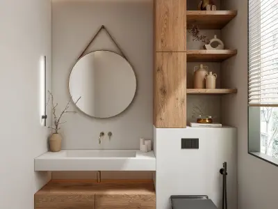 Bathroom 60 3D model