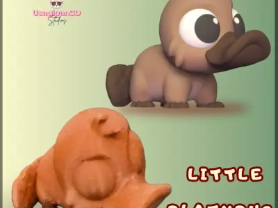 Little Platypus 3D print model