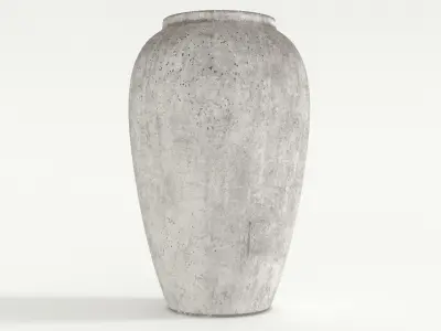 Antique Ceramic Vase - Exquisite 3D Model for Traditional Decor 3D model
