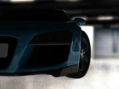 Audi r8  3D model purchase