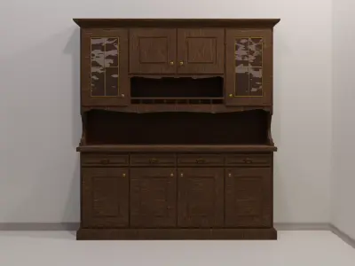 Kitchen sideboard 3D model