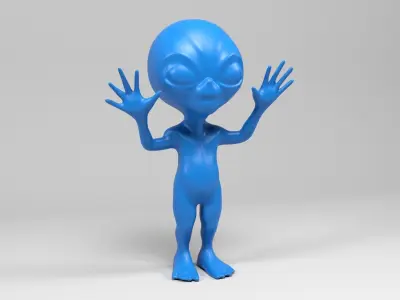 Alien 4 3D print model