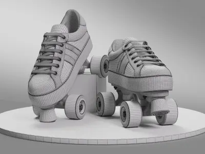 Roller skates Osprey 03 3D model