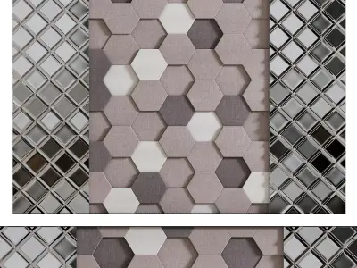 Panel by Pinterest 3D model 3