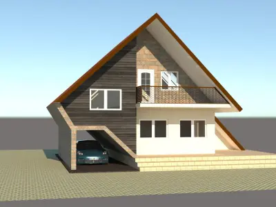 special villa 3D model