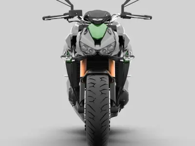 Kawasaki z1000 2015 3D model