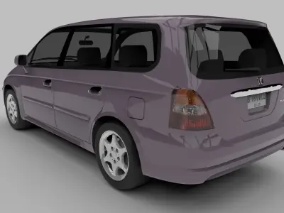HONDA ODYSSEY RA6 JAPAN 2001 3D model