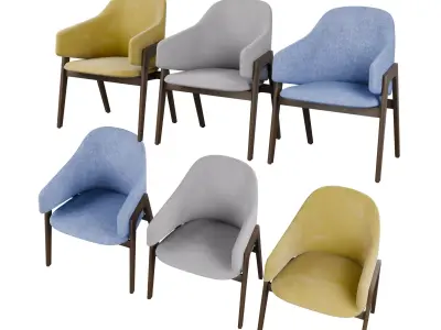 Arm chair 3D model shop