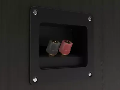 Speakers 3D Model 3D model