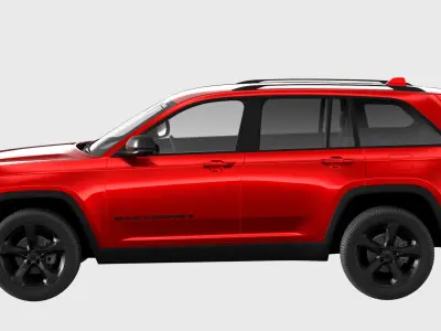 Jeep grand cherokee 2023  Low-poly 3D model